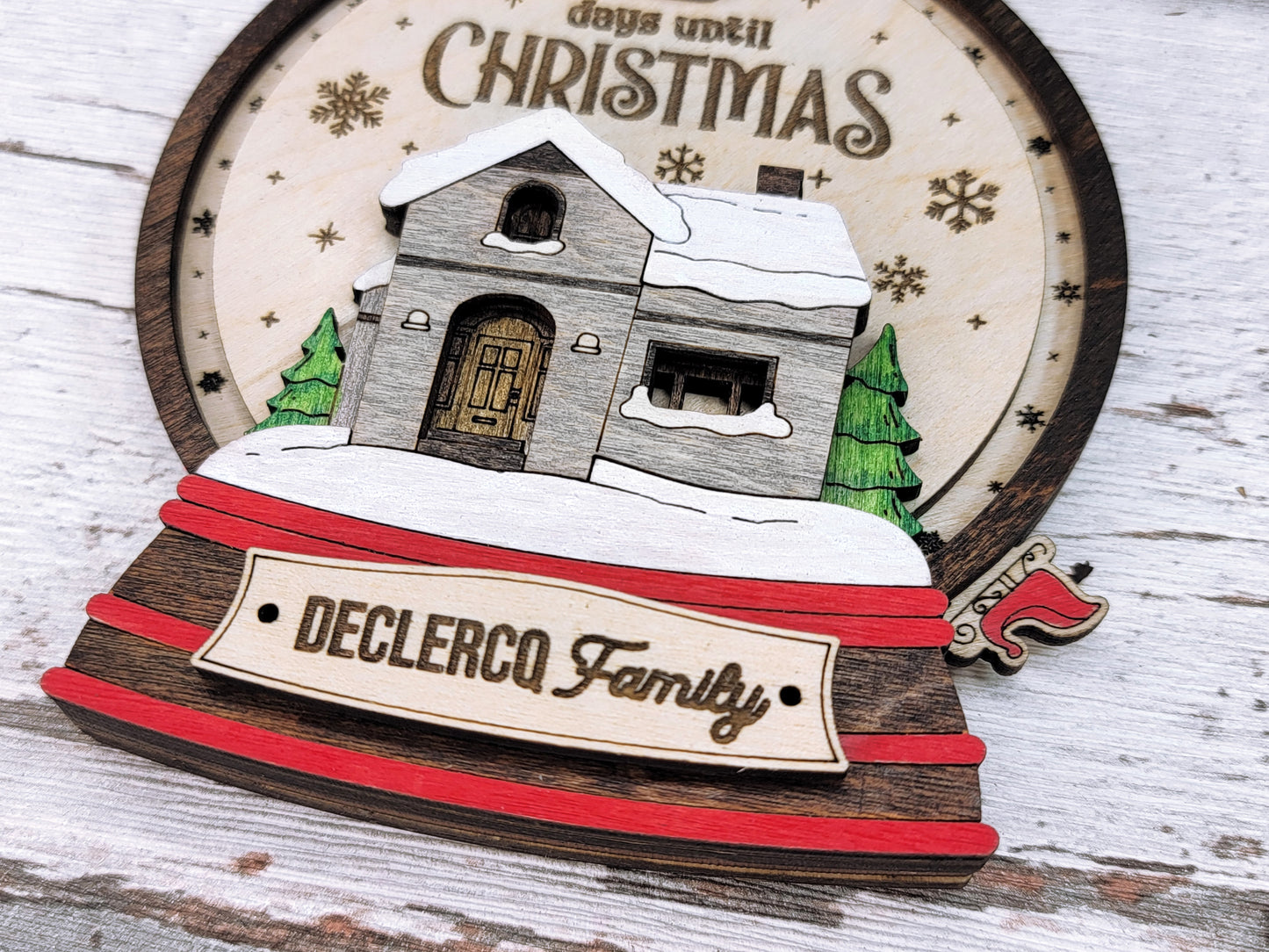 Countdown to Christmas Ornament