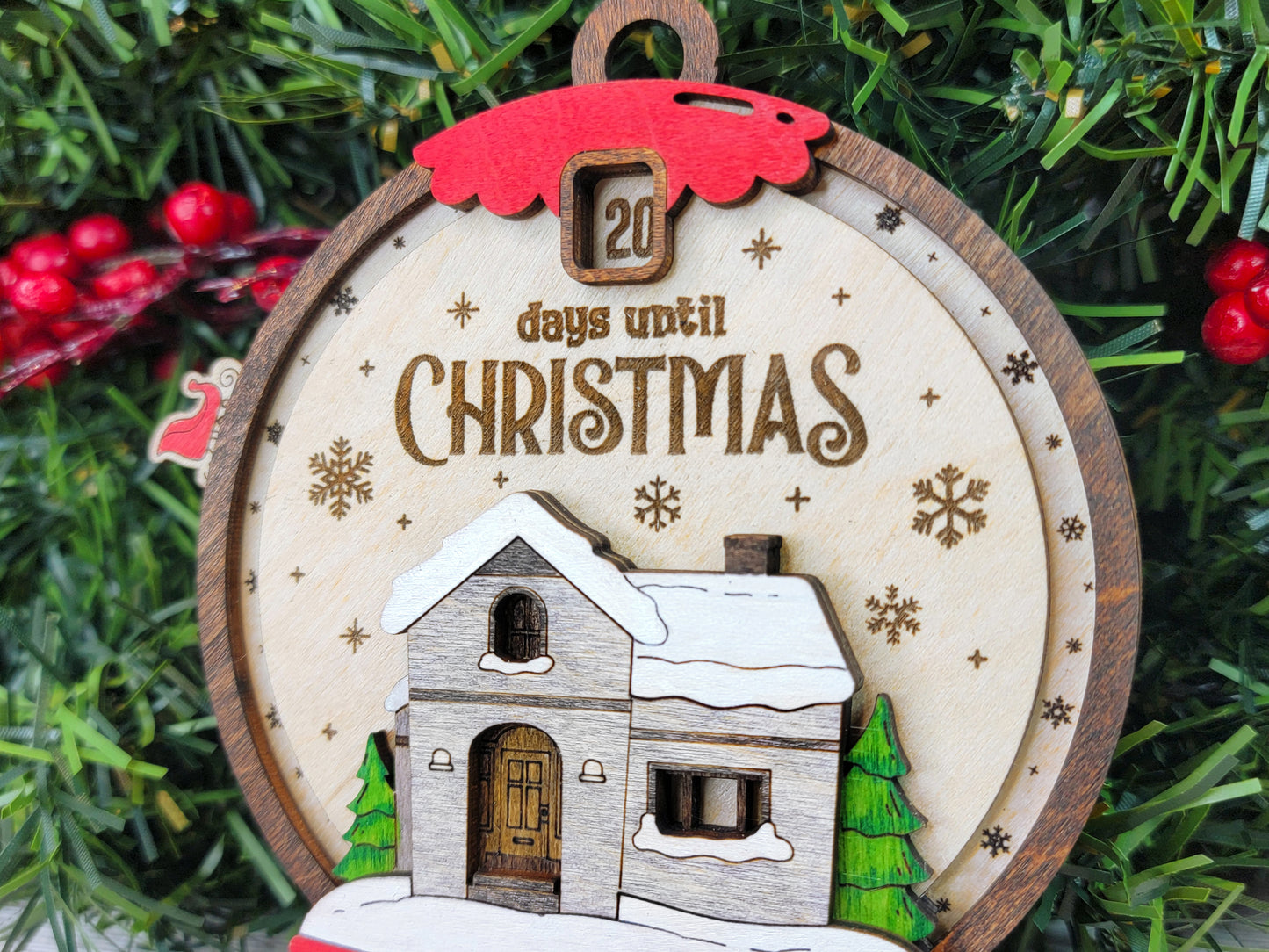 Countdown to Christmas Ornament