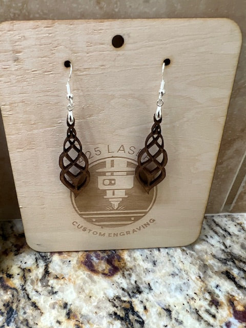 Wooden Earrings