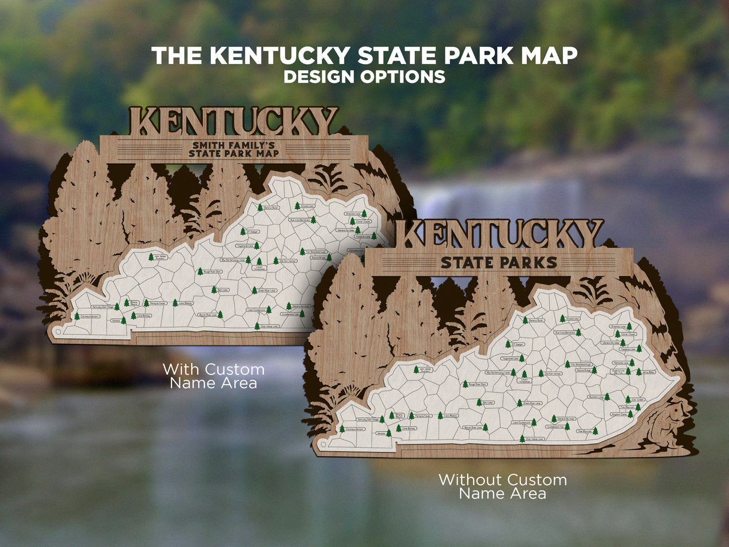Kentucky State Parks Travel Map