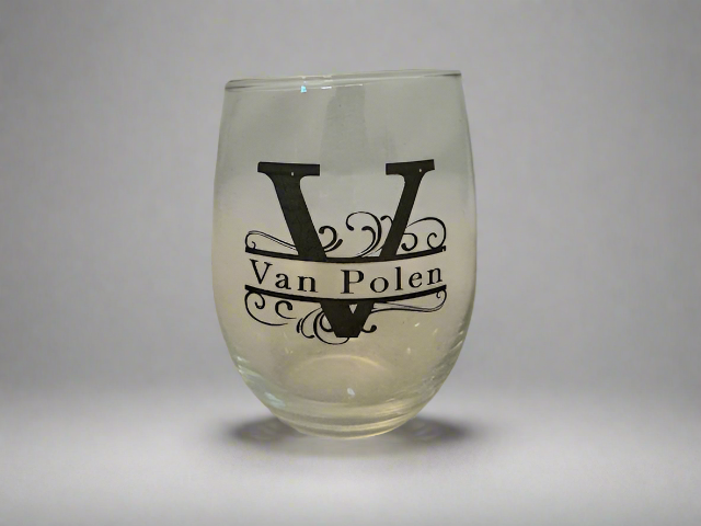 Glassware Stemless Wine Glass