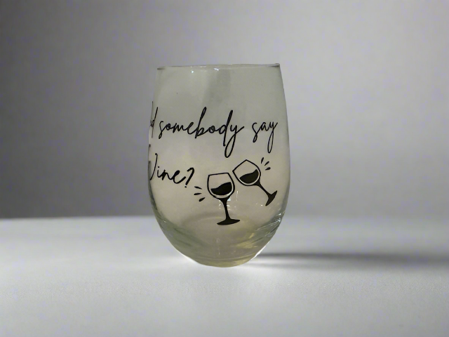 Glassware Stemless Wine Glass