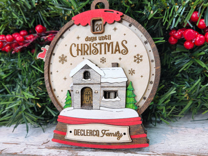 Countdown to Christmas Ornament