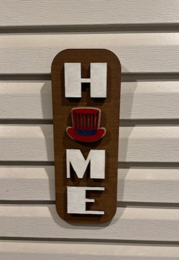 Additional Insert for Interchangeable Home Sign