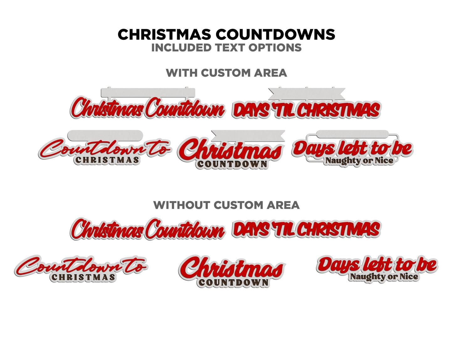 Christmas Countdown (Stain)