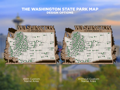 Washington State Parks Travel Map