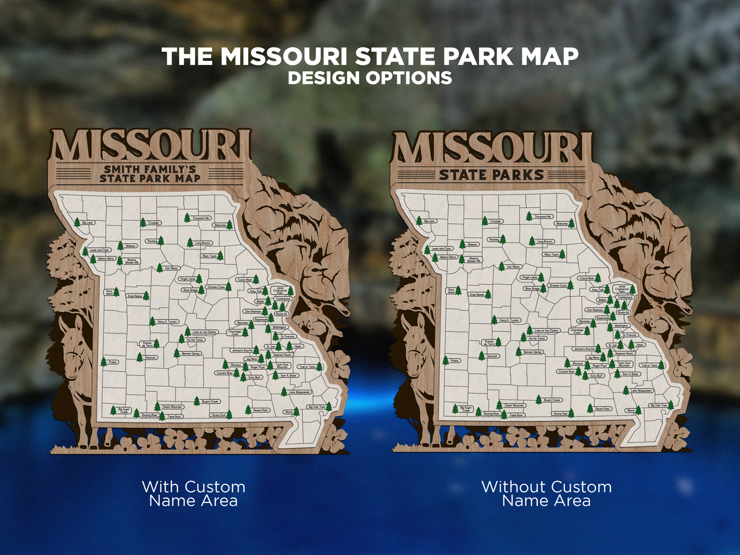 Missouri State Parks Travel Map