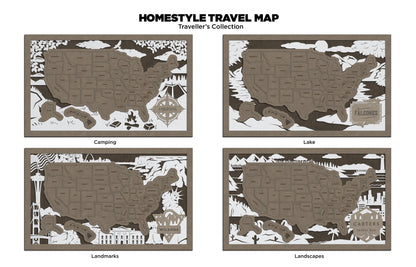 US Travel Map