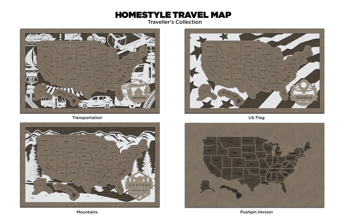 US Travel Map