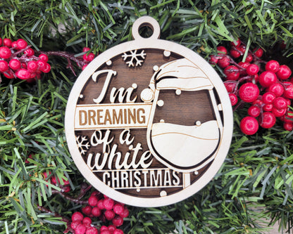 Wine Themed Funny Ornaments